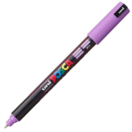 Εικόνα της Μαρκαδόρος Posca PC-1MR Lavender Uni-Ball