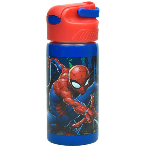 Εικόνα της Παγούρι ανοξείδωτο Spiderman Blue Net Gim 500ml 557-13245