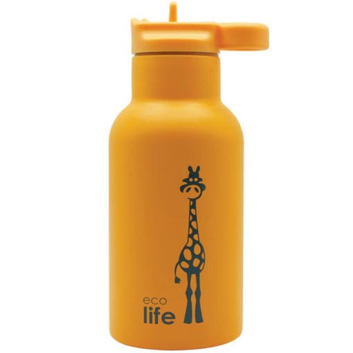 Εικόνα της Θερμός ανοξείδωτος Ecolife Kids thermos Animals Giraffe 350ml 33-BO-2016