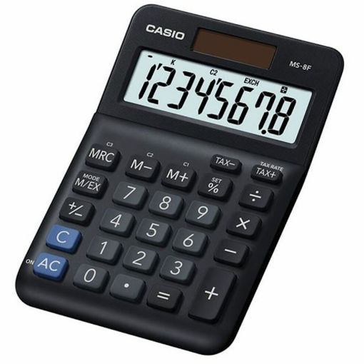 Εικόνα της Αριθμομηχανή Casio MS-8F 8ψ. Tax & Exchange