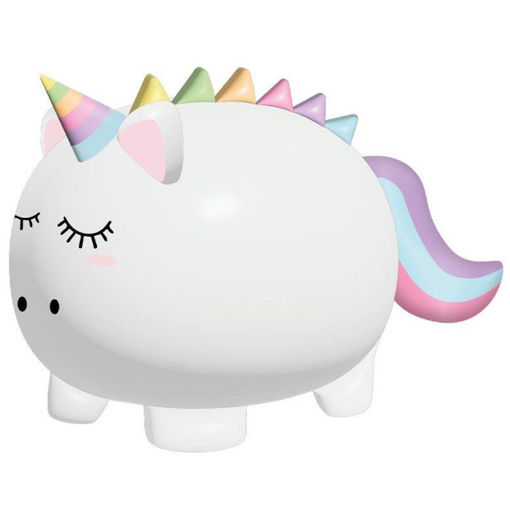 Εικόνα της Κουμπαράς Ι-Total XL Unicorn plastic 18x15x16cm 2498