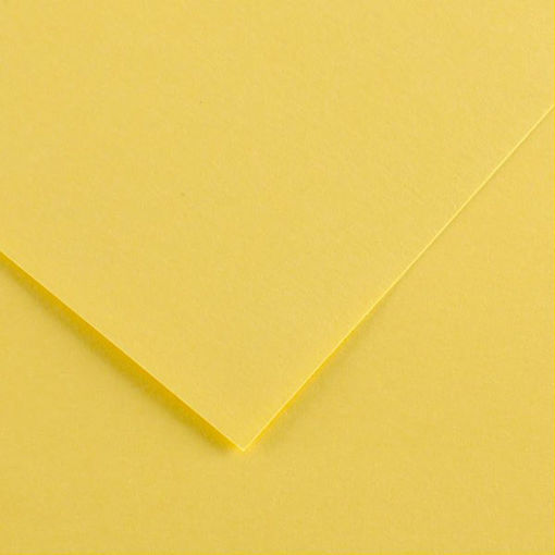 Εικόνα της Χαρτόνι Canson colorline 03 Straw Yellow 50x70cm 220gr.