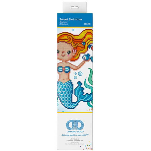 Εικόνα της Ψηφιδωτό Diamond Dotz Sweet Swimmer 23x25cm DD3022