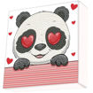 Εικόνα της Ψηφιδωτό Diamond Botz Dotz Box Panda Love 15x15cm DBX064