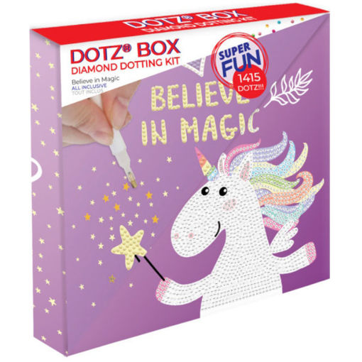 Εικόνα της Ψηφιδωτό Diamond Botz Dotz Box Believe in Magic 22x22cm DBX.012