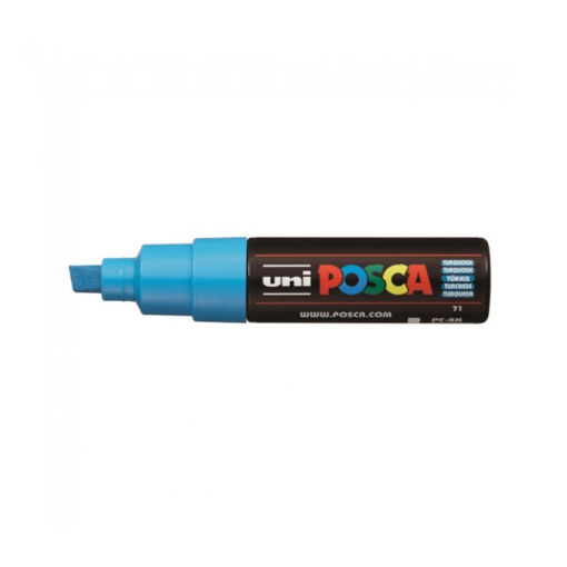 Εικόνα της Μαρκαδόρος Posca PC-8K Turquoise Uni-Ball