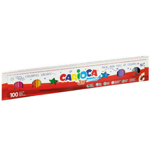 Εικόνα της Μαρκαδόροι Carioca Joy 100τεμ. 100cm 41019