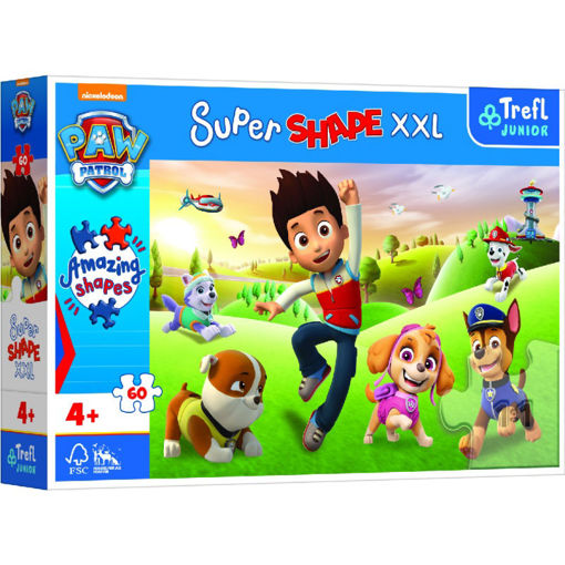 Εικόνα της Παζλ Trefl 60τμχ. Super Shape XL Smiling Dogs 50009