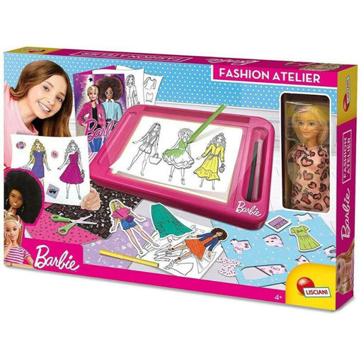 Εικόνα της Barbie κούκλα fashion atelier Lisciani 820-88645