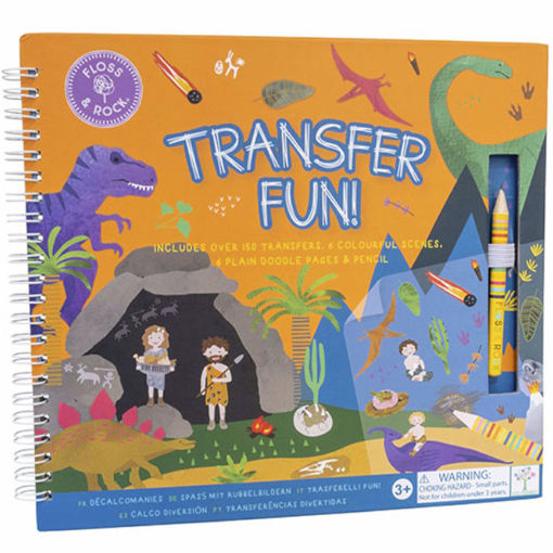 Εικόνα της Μπλοκ Transfer Fun Floss & Rock Δεινόσαυρος 47P5980