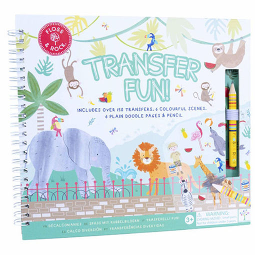 Εικόνα της Μπλοκ Transfer Fun Floss & Rock Ζούγκλα 47P5982