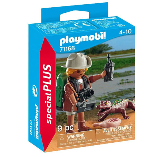 Εικόνα της Playmobil Family Fun - Εξερευνητής με αλιγάτορα 71168