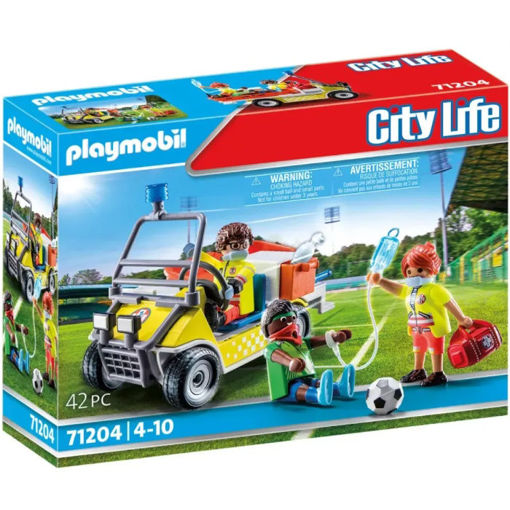 Εικόνα της Playmobil City Life Όχημα διάσωσης 71204