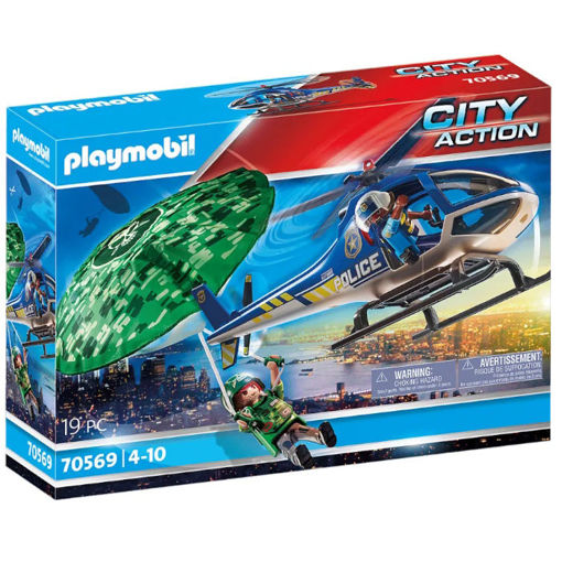 Εικόνα της Playmobil City Action Εναέρια αστυνομική καταδίωξη 70569