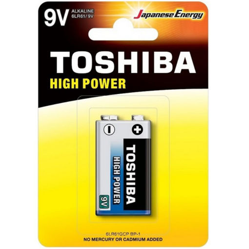 Εικόνα της Μπαταρία Toshiba 9V LR61