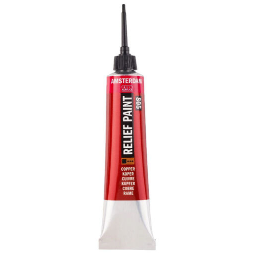 Εικόνα της Amsterdam Relief paint Copper 20ml. Ν.805 Talens