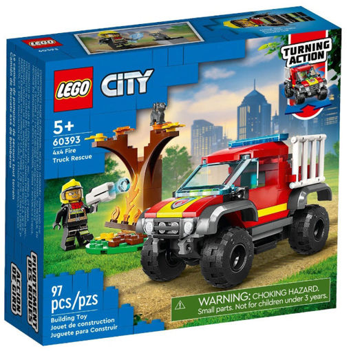 Εικόνα της Lego City 60393 4x4 Fire Truck Rescue