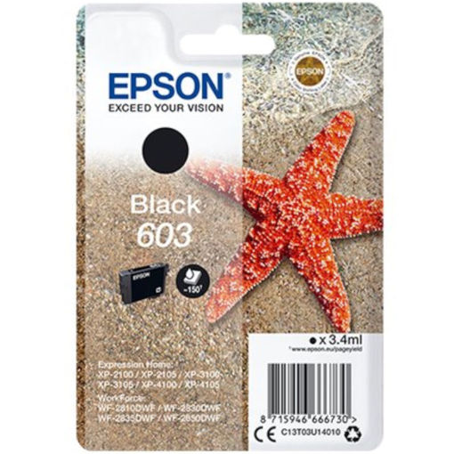 Εικόνα της Epson 603 Black 3.4ml. EPS32252