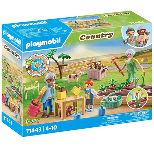 Εικόνα της Playmobil Country: Ο λαχανόκηπος του παππού και της γιαγιάς 71443