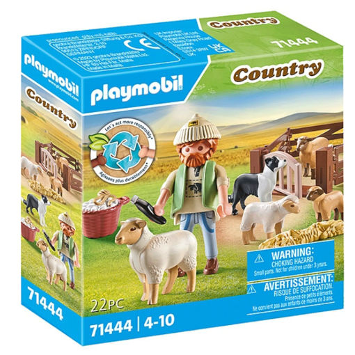 Εικόνα της Playmobil Country: Βοσκός με προβατάκια 71444