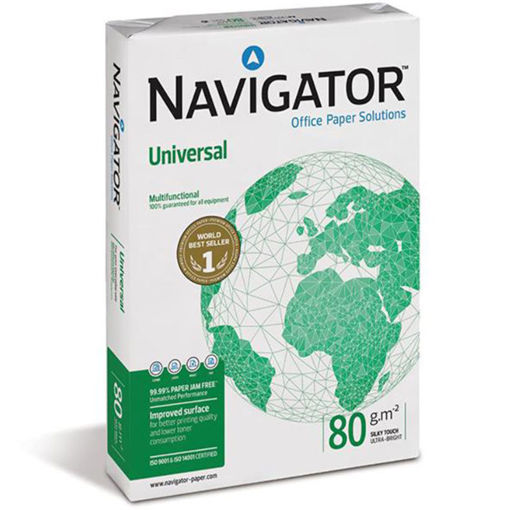 Εικόνα της Χαρτί Α4 500φυλ. 80gr. Navigator