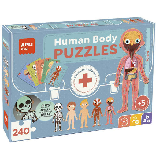 Εικόνα της Puzzle Apli Human Body 240τεμ. 19438