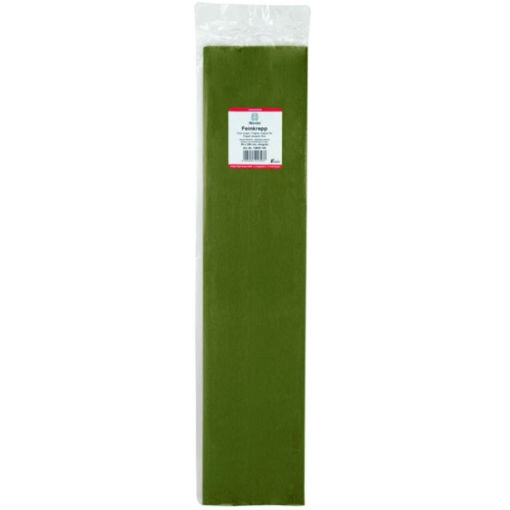 Εικόνα της Χαρτί γκοφρέ Werola olive green 200x50cm. 12820-142