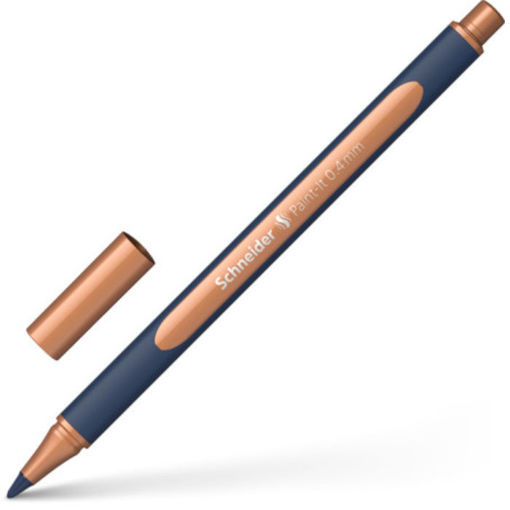 Εικόνα της Μαρκαδοράκι Schneider Metalic 050 Copper 0.4mm Rollerball