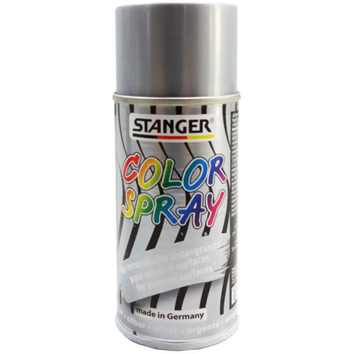 Εικόνα της Σπρέι Stanger color ασημί 150ml.