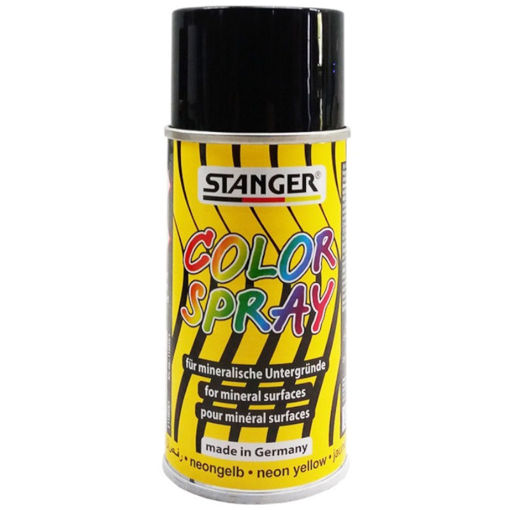 Εικόνα της Σπρέι Stanger color fluo κίτρινο 150ml.