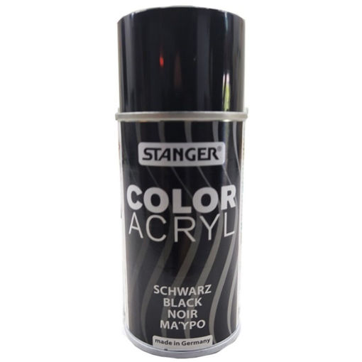 Εικόνα της Σπρέι Stanger color μαύρο 150ml.