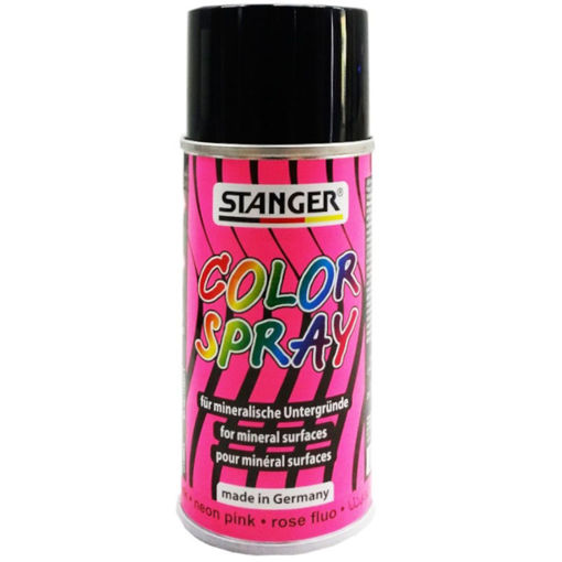 Εικόνα της Σπρέι Stanger Color fluo ροζ 150ml.