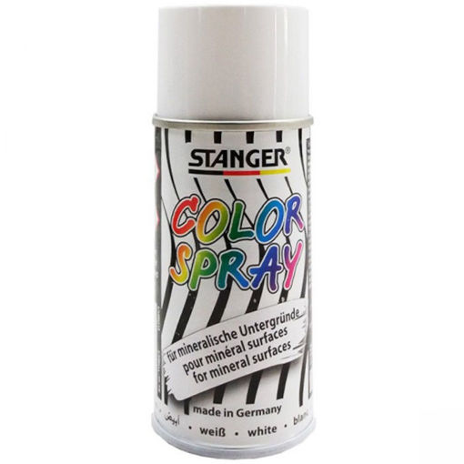 Εικόνα της Σπρέι Stanger Color λευκό 150ml.