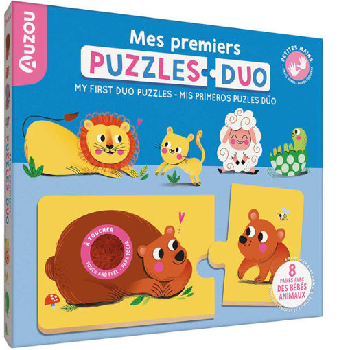 Εικόνα της My First Duo Puzzles to Touch Auzou 536882