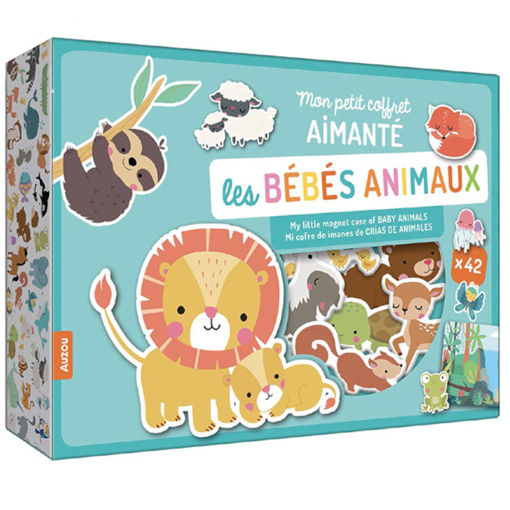 Εικόνα της My Little Magnet Box Baby Animals 530385 Auzou