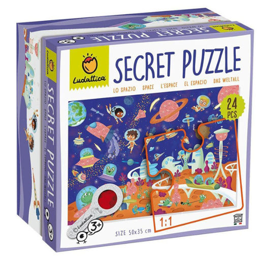 Εικόνα της Secret Puzzle Ludattica Ανακαλύπτω με κυάλια Το Διάστημα 74808