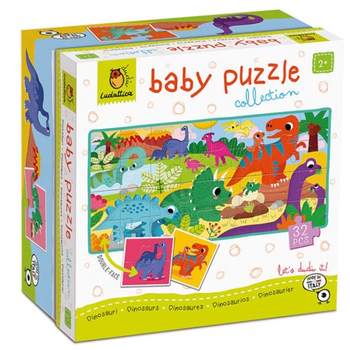 Εικόνα της Baby Puzzle Ludattica Dinosaurs 22662