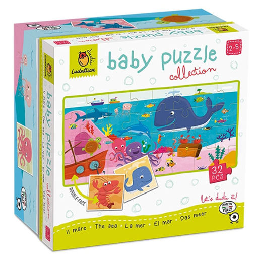 Εικόνα της Baby Puzzle Ludattica The Sea 20491