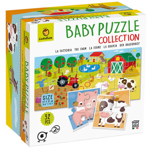 Εικόνα της Baby Puzzle Ludattica The Farm 20514