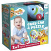 Εικόνα της Carotina Baby Elephant Car & Puzzle 102280 Lischiani