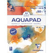 Εικόνα της Μπλοκ ακουαρέλας Clairefontaine AquaPad cold pressed A4 50φ. A4 21x29.7cm 300gr