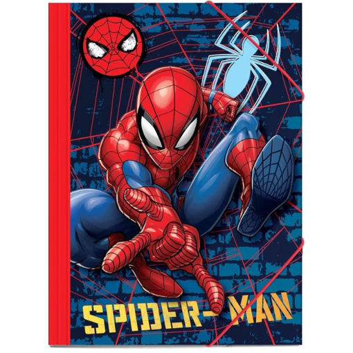 Εικόνα της Ντοσιέ Α4 Diakakis Spiderman με λάστιχο 000508417