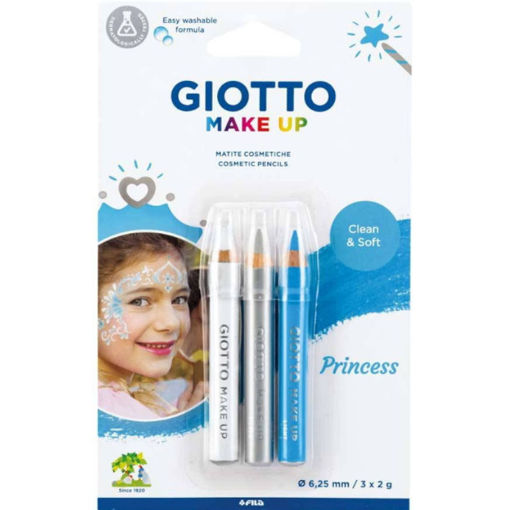 Εικόνα της Χρώμα προσώπου Giotto Make Up μολύβια 3τεμ. Princess 473400