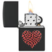 Εικόνα της Αναπτήρας Zippo 48719 Heart Design