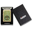 Εικόνα της Αναπτήρας Zippo 48391 Tree of Life Spiritual Brass Lighter