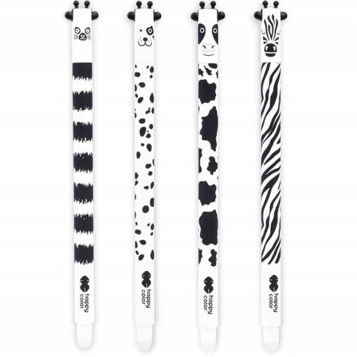 Εικόνα της Στυλό Happy Color erasable Black&White 0.5mm μπλε Assorts 017163