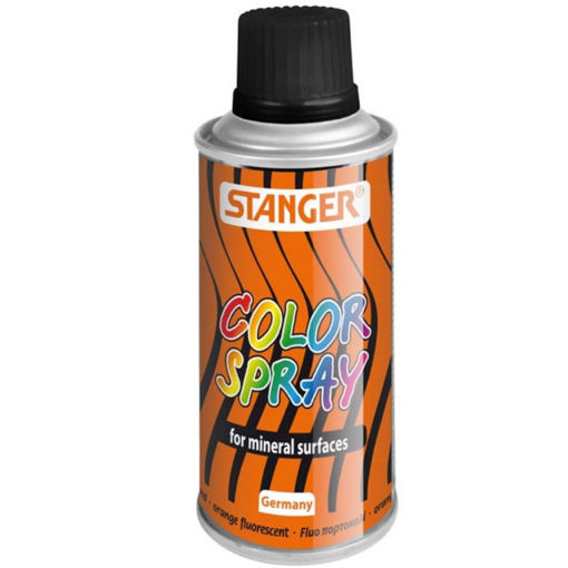 Εικόνα της Σπρέι Stanger Color fluo πορτοκαλί 150ml.