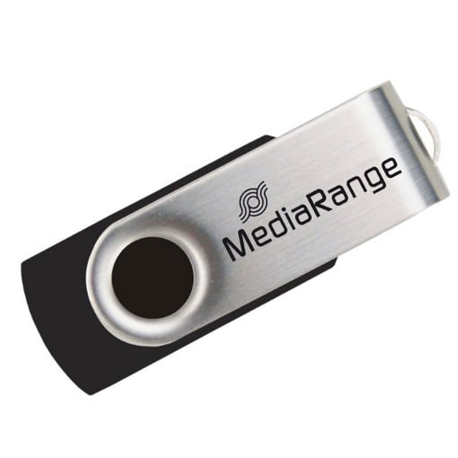 Εικόνα της USB Mediarange 8.0GB 2.0 Swiver Swing Stick MR908