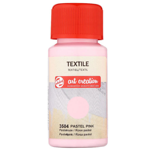 Εικόνα της Textile Silk 50ml Pastel Pink 3504 Talens