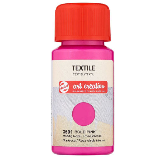 Εικόνα της Textile Silk 50ml Bold Pink 3501 Talens